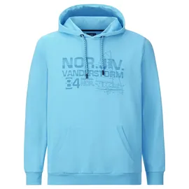 Jan Vanderstorm Hoodie Blau/Türkis XL