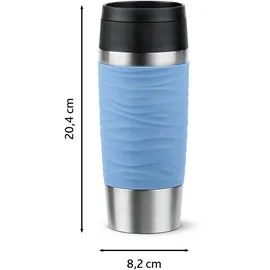 Emsa Travel Mug Waves pastellblau 0,36 l