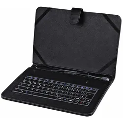 182501 OTG Tablet Bag Tablet-Tasche mit Tastatur Android Displaygröße bis 10,1" (Versandkostenfrei)