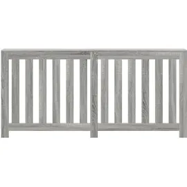 vidaXL Heizkörperverkleidung Grau Sonoma 175x20x82 cm Holzwerkstoff
