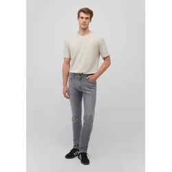 Skinny-fit-Jeans MAVI "JAKE", Herren, Gr. 28, Länge 32, grau (lt grau comfort), 97% Baumwolle, 3% Elasthan, modisch, skinny fit lang, Jeans, Slim Skinny Jeans