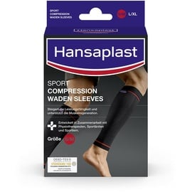 Hansaplast Sport Compression Wear Waden Sleeves Größe S/M, 2 Stück