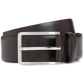 Boss Gürtel Erman-L Sz35 Leather Belt W100 Dark Brown