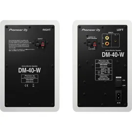 Pioneer DJ DM-40D-W 4" Desktopmonitorsystem Weiß