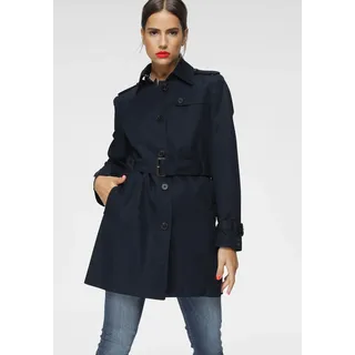 Tommy Hilfiger Heritage Single Breasted Trenchcoat Midnight 2XS