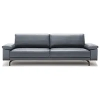 creation by rolf benz 3-Sitzer "CR.450 elegantes Designsofa mit hohem Sitzkomfort", blau (saphierblau, steingrau), B:220cm H:85cm T:95cm, CREATION BY ROLF BENZ, Sofas