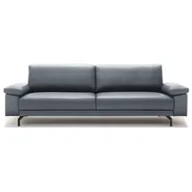 creation by rolf benz 3-Sitzer "CR.450 elegantes Designsofa mit hohem Sitzkomfort", blau (saphierblau, steingrau), B:220cm H:85cm T:95cm, CREATION BY ROLF BENZ, Sofas