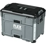 Flex Transportkoffer mit 2 Schubladen Grau