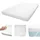MCW MCW-E63 Matratzenauflage 140 x 200 cm weiß
