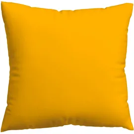 schlafgut Kissenbezug Woven Satin 40 x 40 cm Gelb