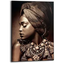 Reinders! Bild AFRICAN BEAUTY (LBH 50x1.60x70 cm) - bunt - LBH 50x1.60x70 cm