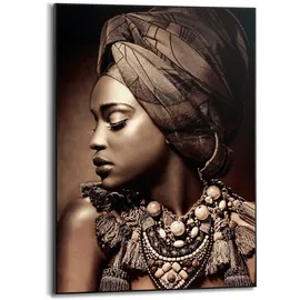 Reinders! Bild AFRICAN BEAUTY (LBH 50x1.60x70 cm) - bunt - LBH 50x1.60x70 cm