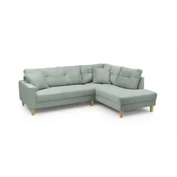 BOOOM Ecksofa Donna Cord Sage