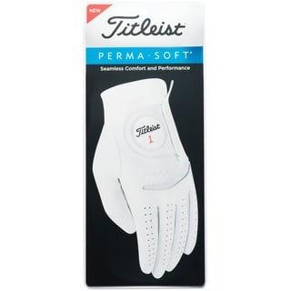 Titleist Golfhandschuh Perma-Soft, weiß – xl