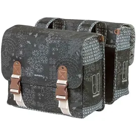 Basil Bohème Doppeltasche charcoal
