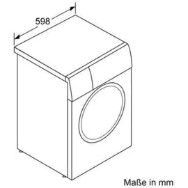 Bosch Serie 8 WGB244A40 Waschmaschine (9 kg, 1400 U/min)