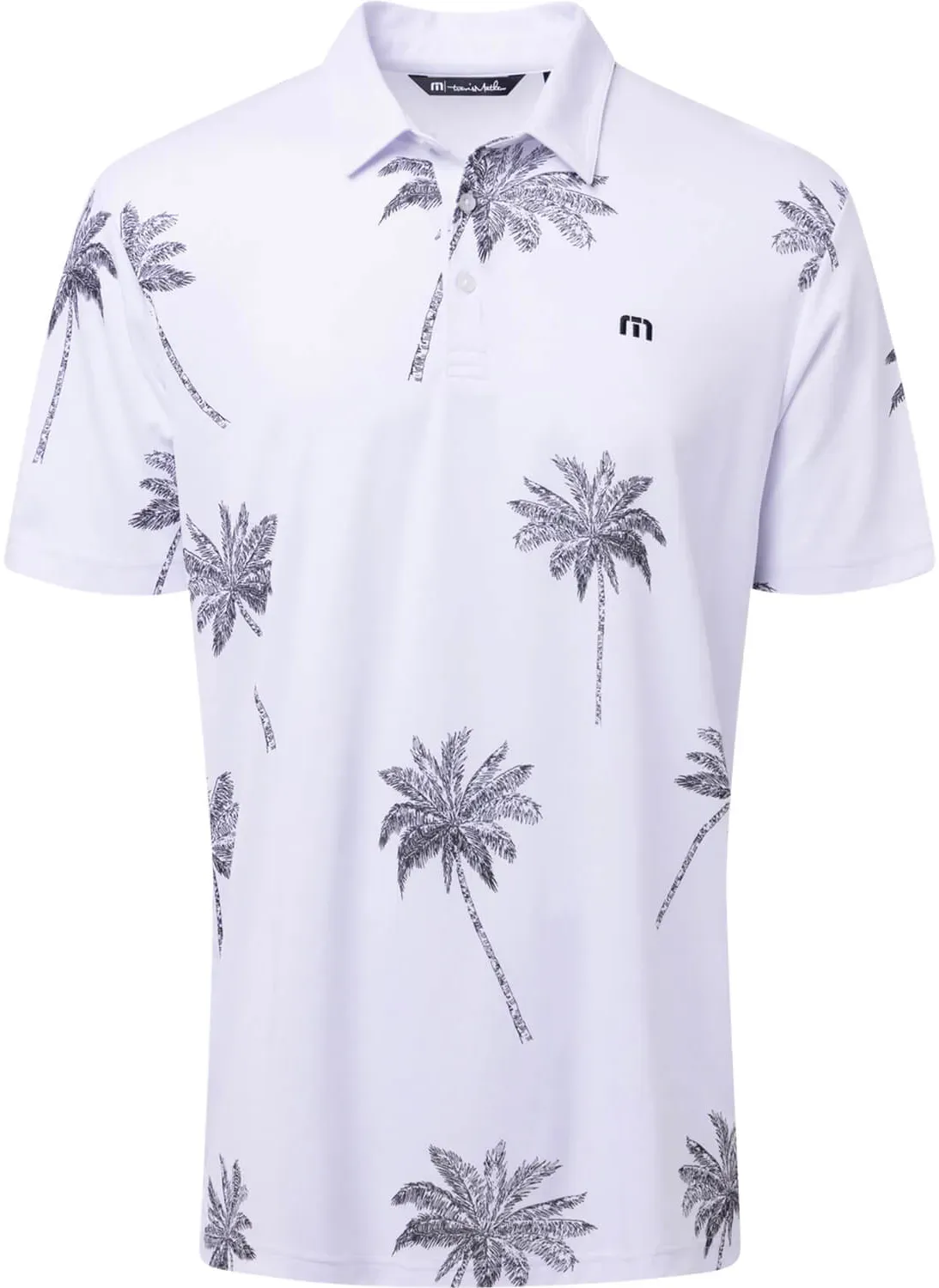 TRAVISMATHEW Polo Mesic, weiss