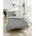 Grau 135 x 200 cm x 80 x 80 cm