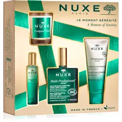 Nuxe Set 2023 A moment of Serenity Weihnachtsgeschenk-Set für Gesicht, Körper und Haare