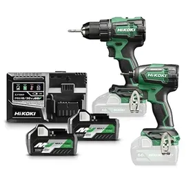 Hikoki KC18DEWAZ inkl. 2 x 3,6 Ah + Zubehör-Set