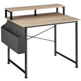 Tectake Schrebitisch Thornton 120 x 60 x 110 cm - Braun