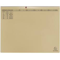 EXACOMPTA 25er-Pack Hängehefter »Exaflex« 2x Amtsheftung blau, 31.6x26.5 cm