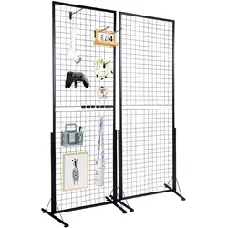 VEVOR 2 x 5,6 Gitterwandpaneele Tower 2 Packungen Drahtgitterwand-Präsentationsständer