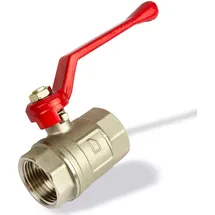 stabilo-sanitär Kugelhahn 1 1/2 Zoll DN40 silber