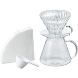 Hario V60 Glass Brewing Kit, S-VGBK-02-T,