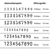 Reiner SCT Reiner Paginierstempel C1 8-stellig,