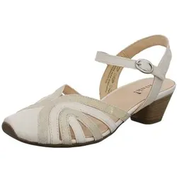 Think  Sandalen Sandaletten Aida Sling Pumps ivory 3-000906-1000  in Weiss, 43