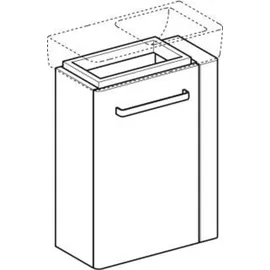 Geberit Waschtischunterschrank 44,8 x 60,4 x 25,2 cm Hellgrau