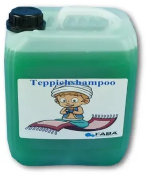 FABA Chemie Teppichshampoo, Teppichreiniger 10 L
