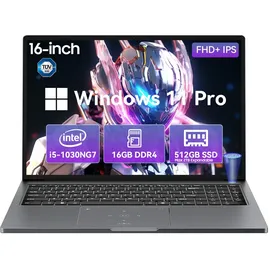 Blackview AceBook 12 16" Intel Core i5-1030NG7 16 GB RAM 512 GB SSD Win11 Pro