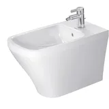 Duravit DuraStyle 37x63cm, m HL, ÜL, Hahnlochbank, Weiß