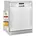 (freistehend, 598 mm breit, Inox)