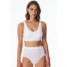 SCHIESSER Bustier Seamless mit herausnehmbaren Pads weiß XXL