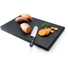 Continenta Hackbrett Schneidebrett Zellulosefaser 1-tlg. 53 x 35 cm Schwarz