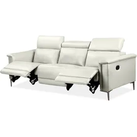 Home Affaire Places of Style 3-Sitzer "LUND B: 222 cm - OTTO. Verlässliche Qualität. Mit Relaxfunktion", beige (creme), 3-Sitzer 2 Sitzen (links/rechts), manuell/elektrisch (USB-C), Kopfteilverst.