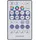 IDENA LED Lichterkette Micro 12,9 m Bunt
