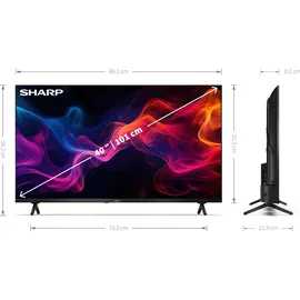 Sharp 40GF2265E 40" Full HD LED Google TV