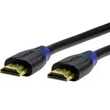 Logilink HDMI-Kabel 4K 1 m Blau/Schwarz