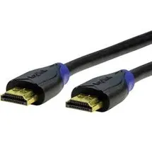 Logilink HDMI-Kabel 4K 1 m Blau/Schwarz