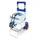 Relaxdays Transport Trolley blau