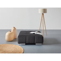 COTTA Hocker Orion, gemütlicher Hocker im modernen Design braun