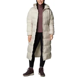 Columbia Winter-Daunenmantel Puffect Long Jacket (Thermarator Isolierung, wasserabweisend) beige/stonegrau Damen