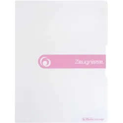herlitz Sichtbuch PP A4 20 Hüllen 'Zeugnisse' weiß to go Packung mit 10 Stück