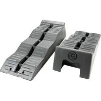 AG Automotive Level Up Auffahrkeile 20 cm x 13 cm x 57 cm Grau