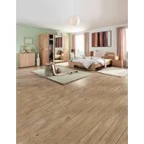 Schlafzimmer in Eichefarben, 4-teilig