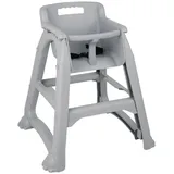 Bolero PP - stapelbarer Kinderhochstuhl - Kunststoff - grau